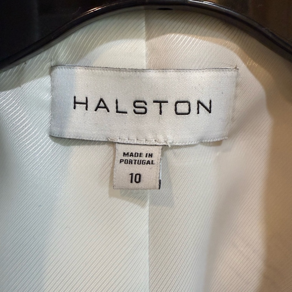 Halston Heritage Corinne Twill Tailored Blazer - Picture 6 of 7